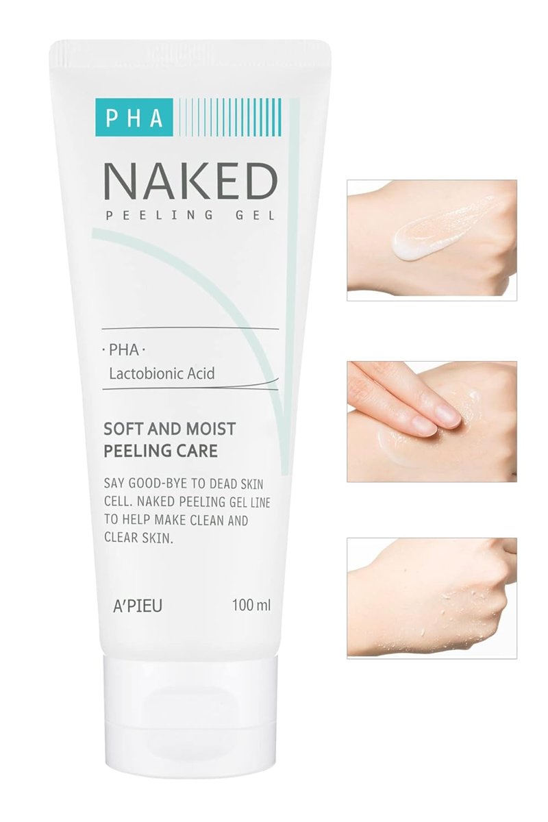 MISSHA Pha İçeren Hassas Ciltler İçin Peeling Jel 100ml APIEU Naked Peeling Gel (PHA)