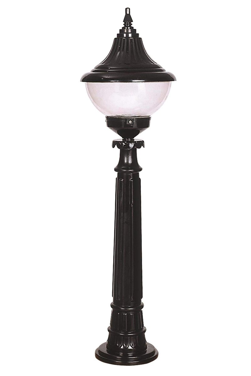 AVONNI BSU-68207-BSY-M1-B Siyah Elektrostatik Toz Boyalı Dış Mekan Aydınlatma, E27, ABS, Polikarbon Cam, 27cm