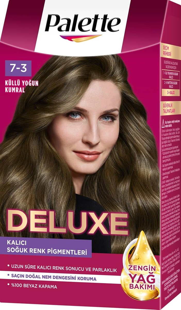 Palette Deluxe 7-3 Zengin Yağ Bakımı Kit Saç Boyası