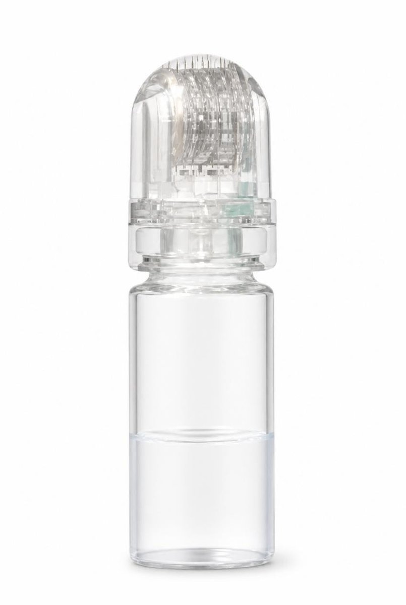 Busstier Mikro İğneli 64 Uçlu Cilt Bakım Serumu Yüz ve Boyun İçin Anti Aging Gözenek Sıkılaştırıcı Nemlendirici Leke Karşıtı Kolajen Destekli Cilt Yenileyici Serum Hassas Cilt Uyumlu Kırışıklık Karşıt