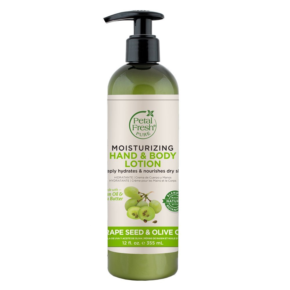 Petal Fresh Üzüm Çekirdeği  Zeytinyağı Özlü Nemlendirici El ve Vücut Losyonu, 355 ml