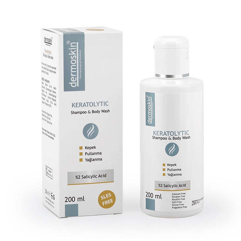 Dermoskin Keratolytic Shampoo & Body Wash 1 Paket (1 x 200 ml)