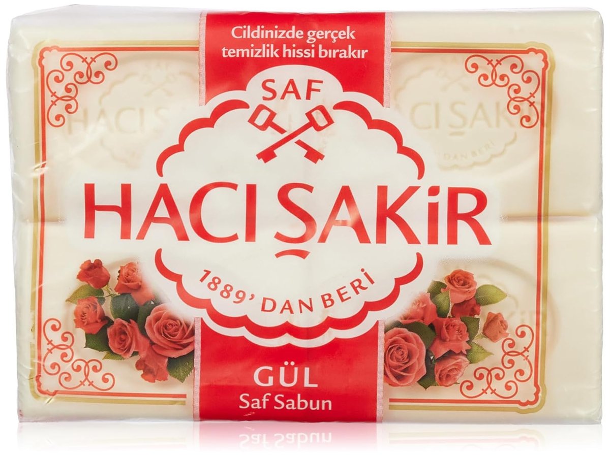 Hacı Şakir Gül Kalıp Sabun (4 Adet)