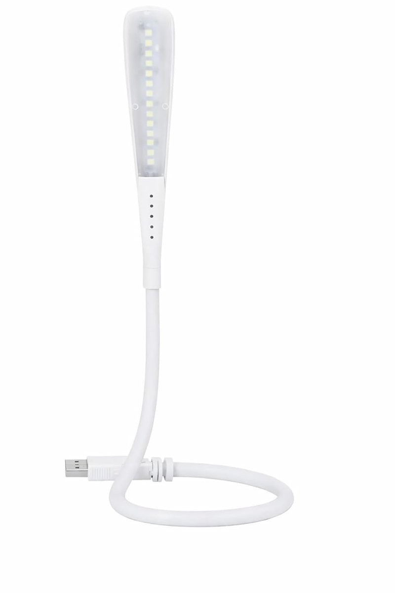 Kyrotech 3 Mod Seviyeli Dokunmatik USB LED Masa Lambası, 14 LED Beyaz Işık, Ayarlanabilir Parlaklık,