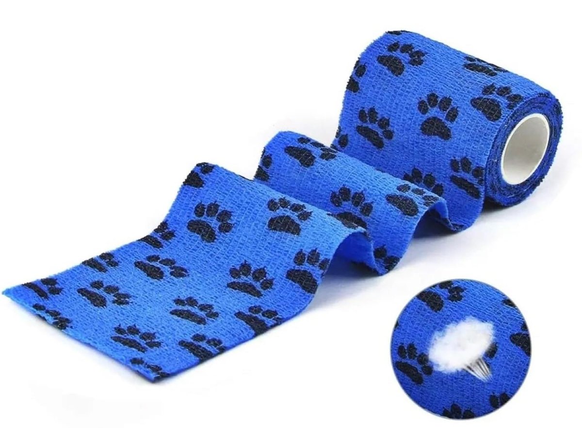 Busstier Kendinden Yapışkanlı Evcil Hayvan Bandajı, 7.5 cm x 4.5 Metre: Sakatlanmaları Önleyici ve Pati Koruyucu