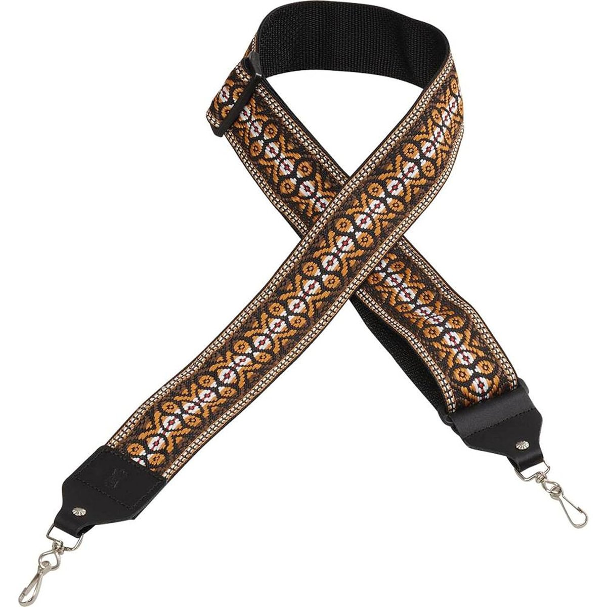 Levy's Leathers 2 inç Hootenanny Jakarlı Dokuma Banjo Kayış Tri-Glide Yükseklik Ayarlı (M10HT-20)