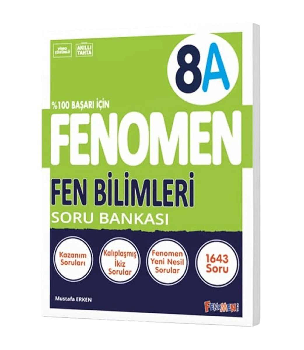 Fenomen 8 Fen Bilimleri A Soru Bankası