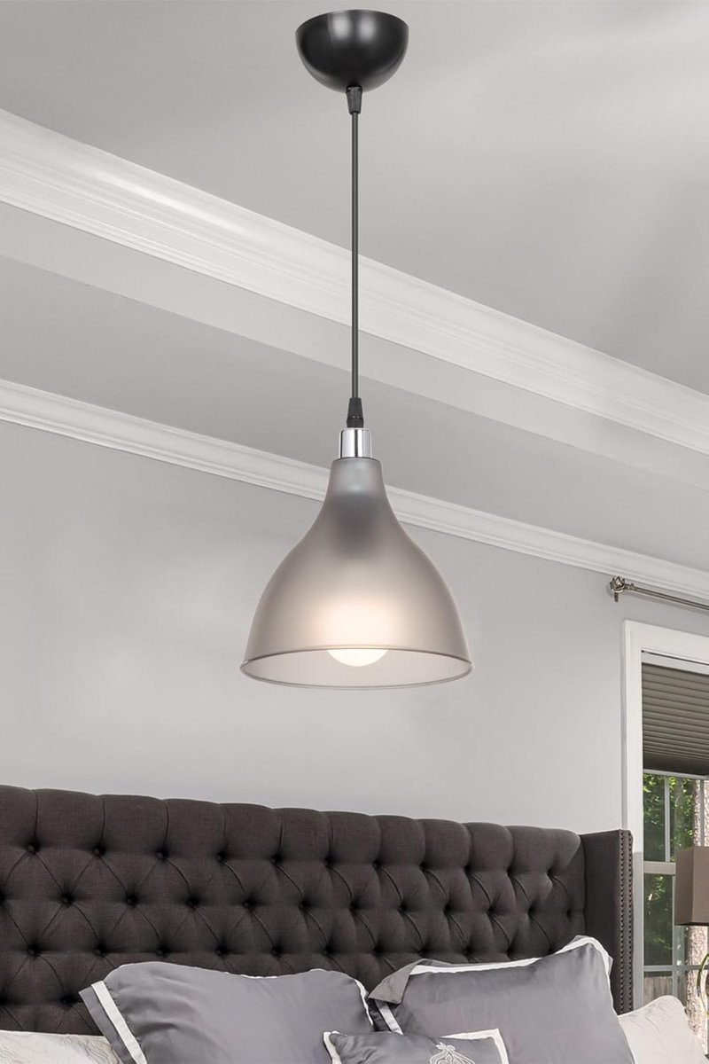 AG LightDesign Siyah Sarkıt Avize Yatak Odası Salon Mutfak Koridor Lamba 18 AGnm95