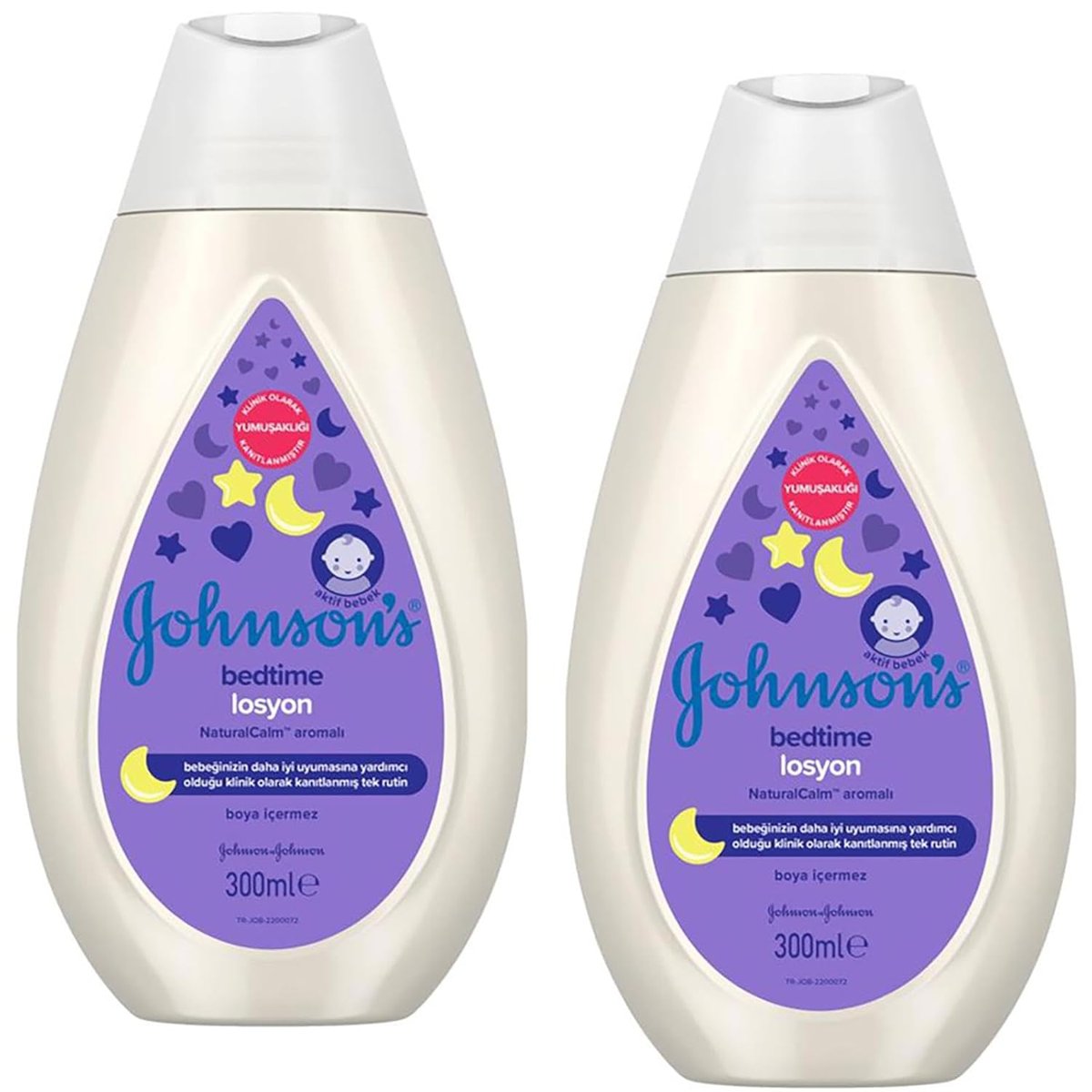 Johnsons Baby Bedtime Bebek Losyonu 300 Ml 2 Adet