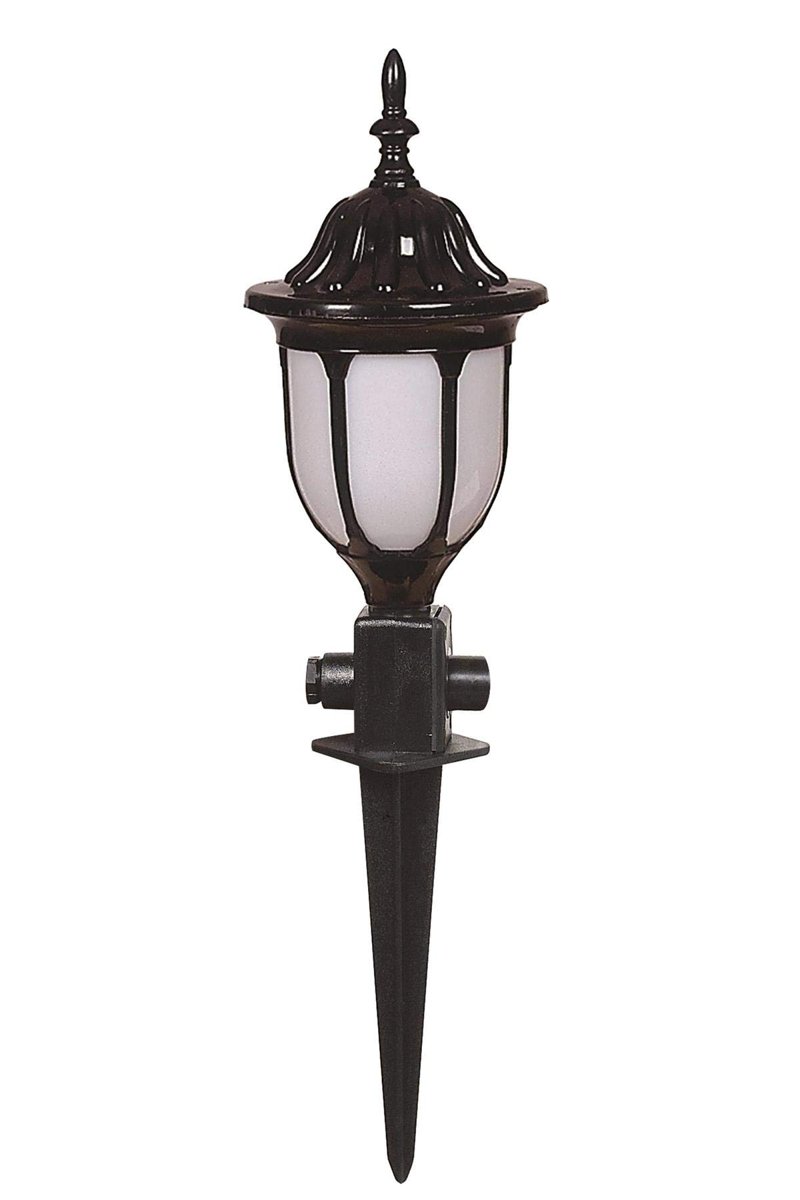 AVONNI BBO-68165-BSY Siyah Elektrostatik Toz Boyalı Dış Mekan Aydınlatma, E27, ABS, Akrilik Cam, 16cm