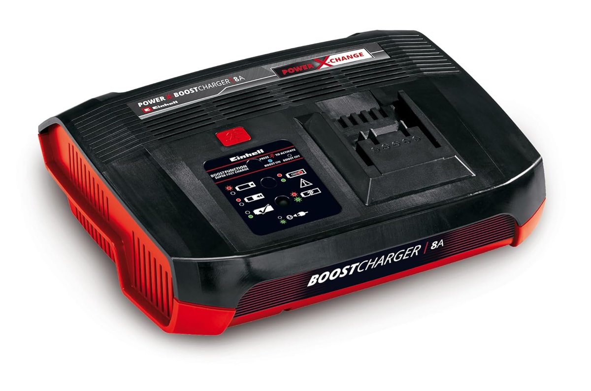 Orijinal Einhell Şarj Cihazı Power X-Boostcharger 8A Power X-Change (Li-Ion, tüm PXC aküler için uyg