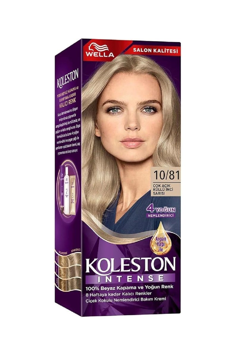 Koleston Intense 10-81 Çok Açık Küllü İnci Sarısı Saç Boyası