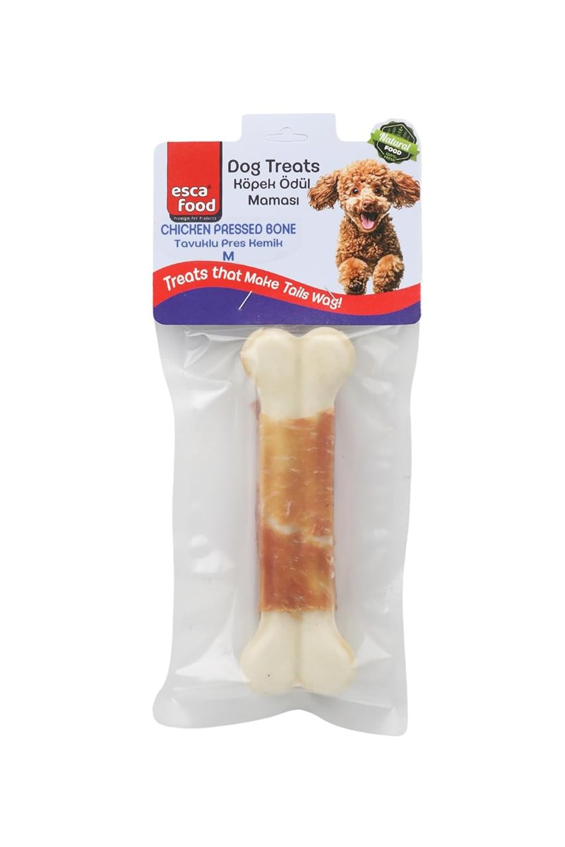 Esca Food Tavuklu Pres Kemik 15,5 Santimetre 1’li 93 Gram Köpek Ödül Maması