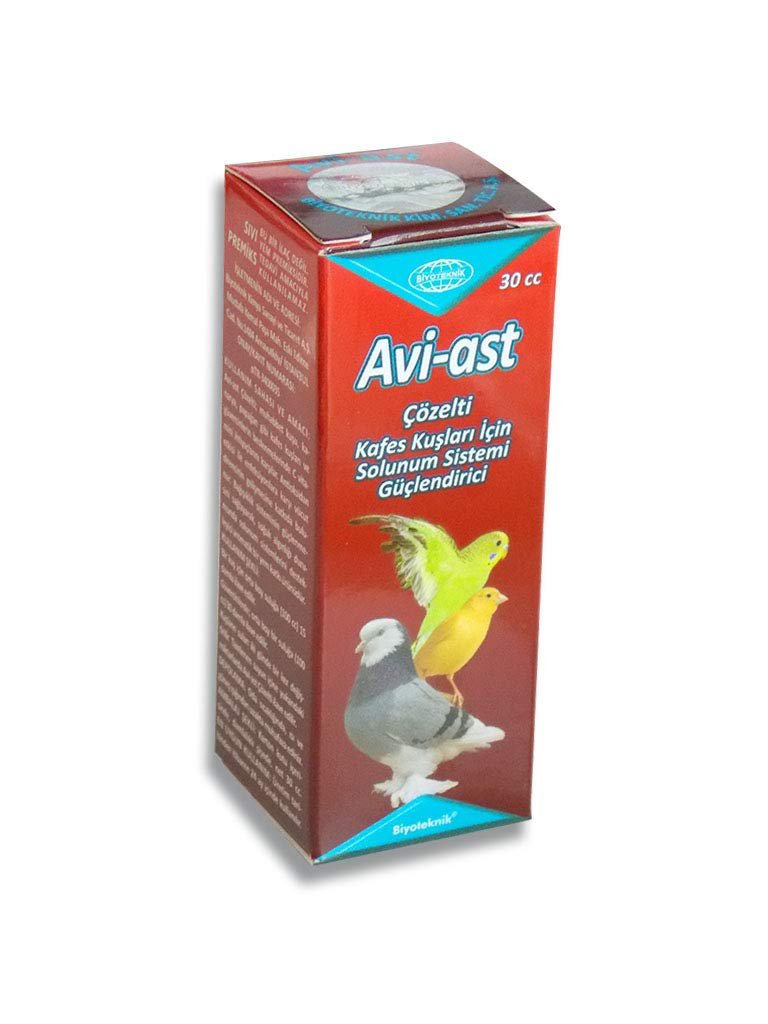 Biyoteknik Avi-Ast Kuşlar İçin Solunum Sistemi Güçlendirici 30 Cc