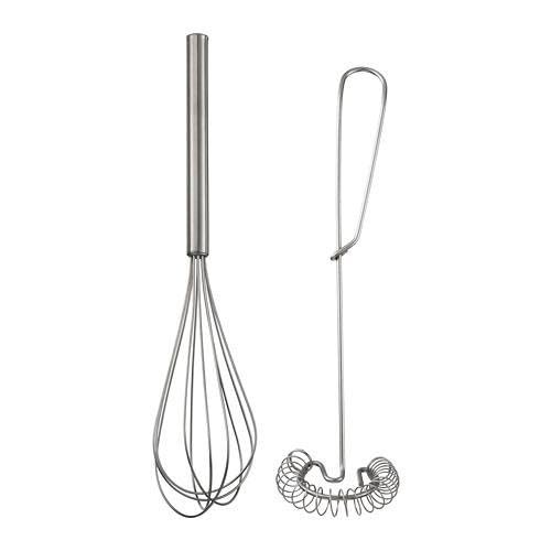 IKEA Idealisk İkili Metal Çırpıcı Seti