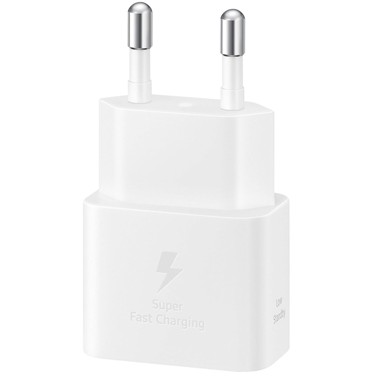 Samsung 25W USB C şarj cihazı şarj cihazı Beyaz