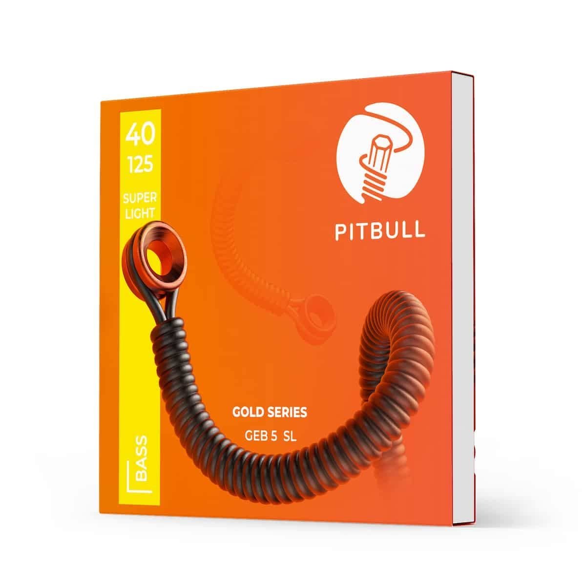 Pitbull Strings Gold Series GEB-5 SL Super Light Takım Tel 5 Telli Bas Gitar Teli 040-125