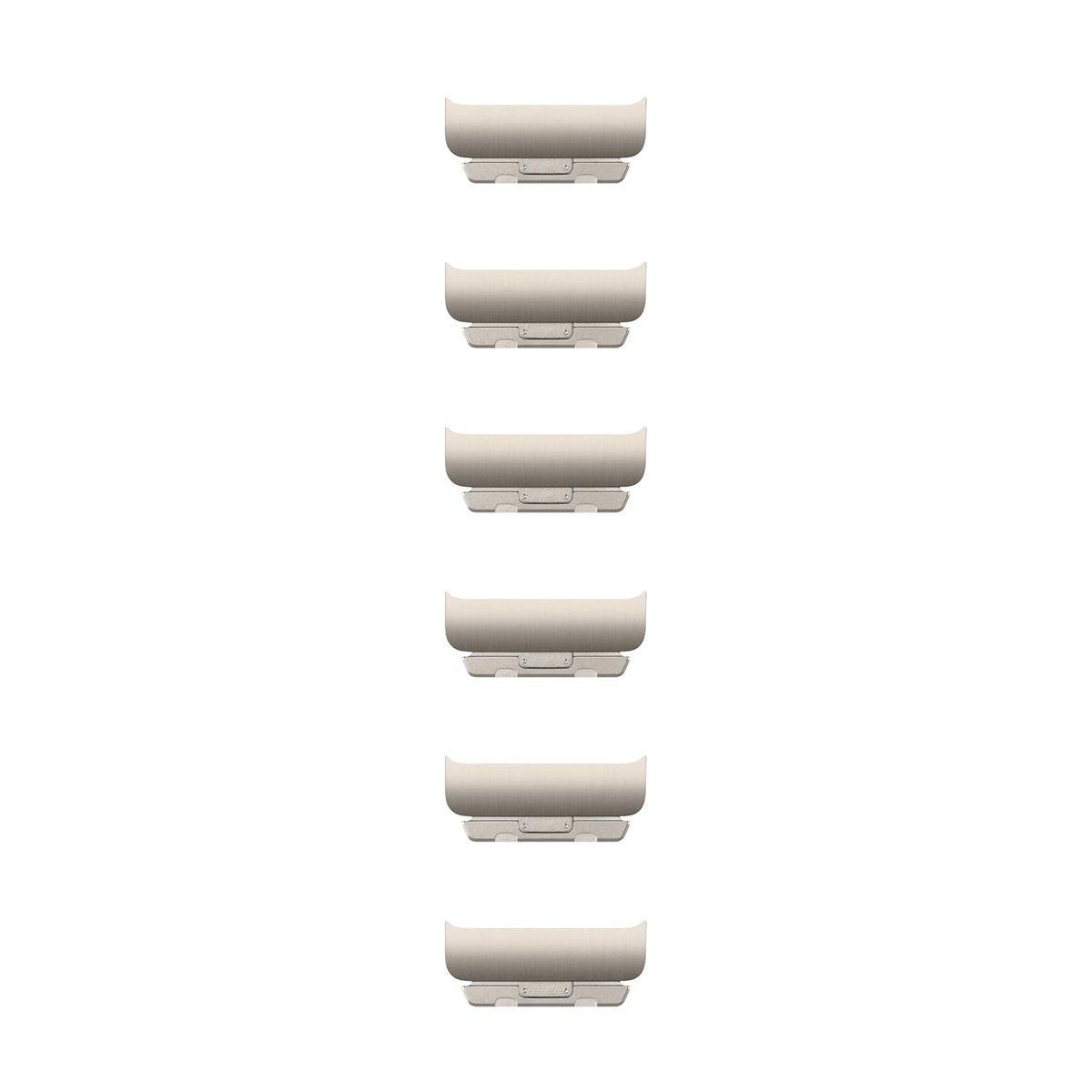 Apple Watch Band - 46 mm Baklalı Model Natürel Bilezik Kiti
