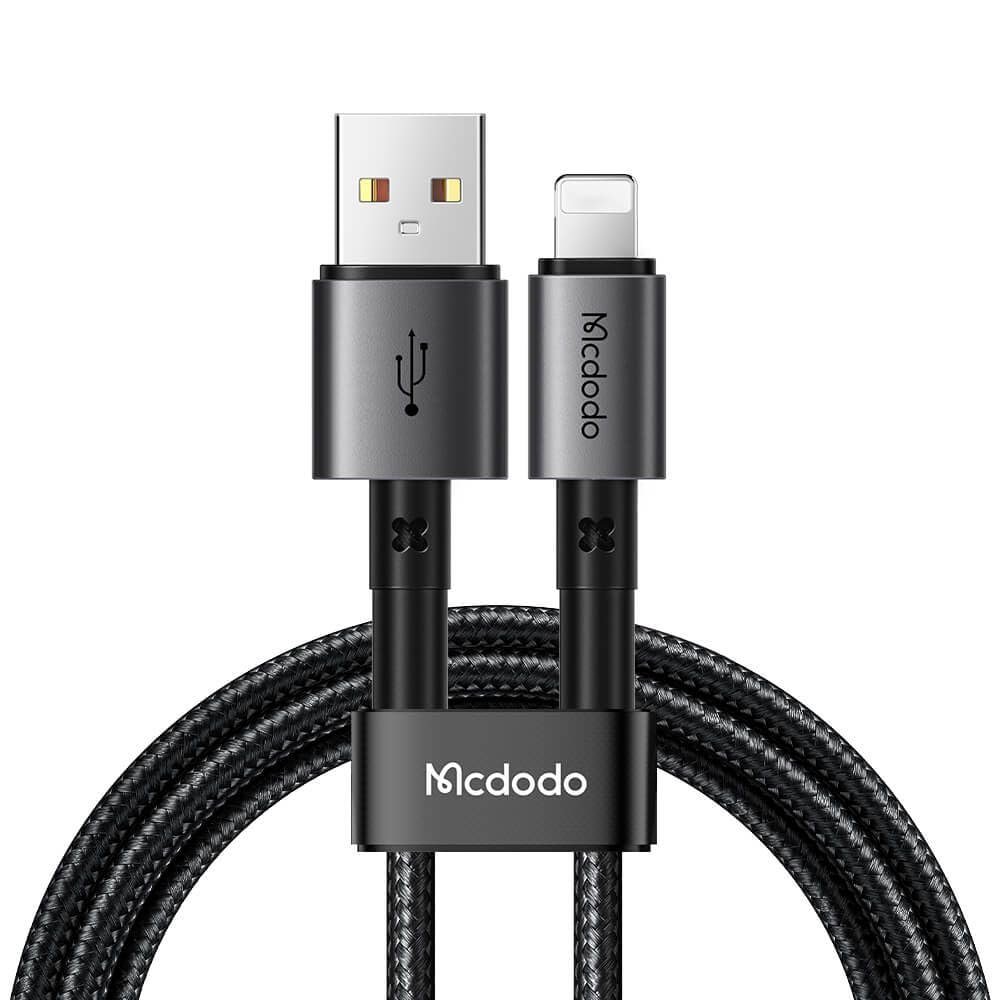 Mcdodo Ca-3580 36W 3A Ipnone Lighting Hızlı Şarj Ve Veri Aktarim Kablosu 1.2M, Siyah