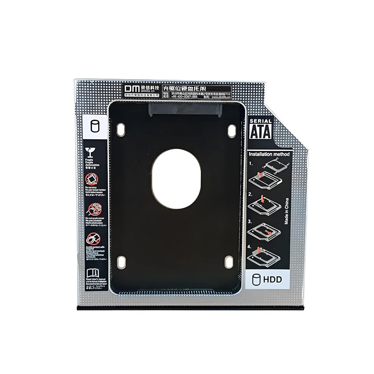 12.7mm SATA 3.0 2.5 inch Notebook HDD SSD Caddy Kızak Kutu