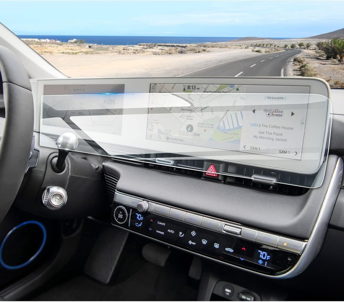 Hyundai ile Uyumlu Ioniq 5 2022-2025 Model Multimedya ve Navigasyon Ekranı 9H Nano Ekran Koruyucu
