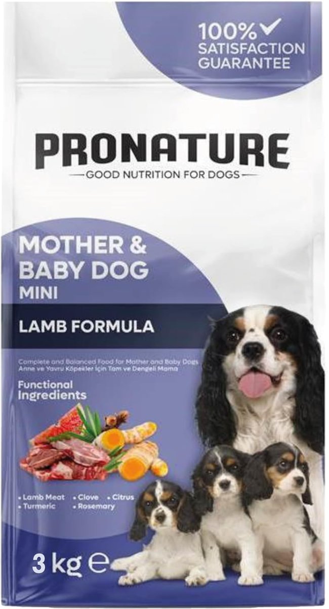 Pronature Kuzulu Mother and Baby Köpek Maması 3kg