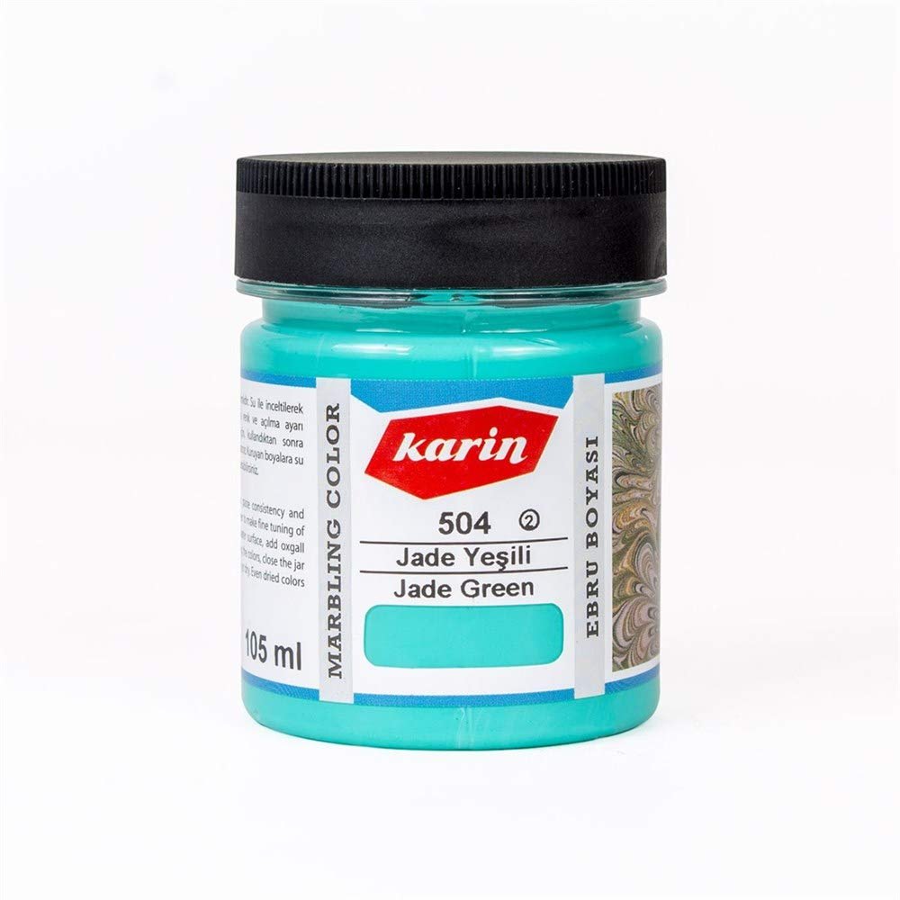 Karin Ebru Boyası 105ml - Jade Yeşili 504