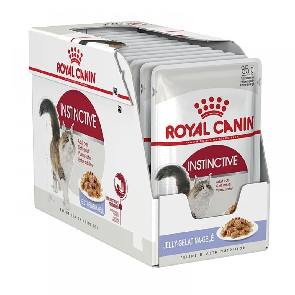 Royal Canin İnstinctive Jelly Pouch Yaş Kedi Maması, 85 Gr x 12 Adet