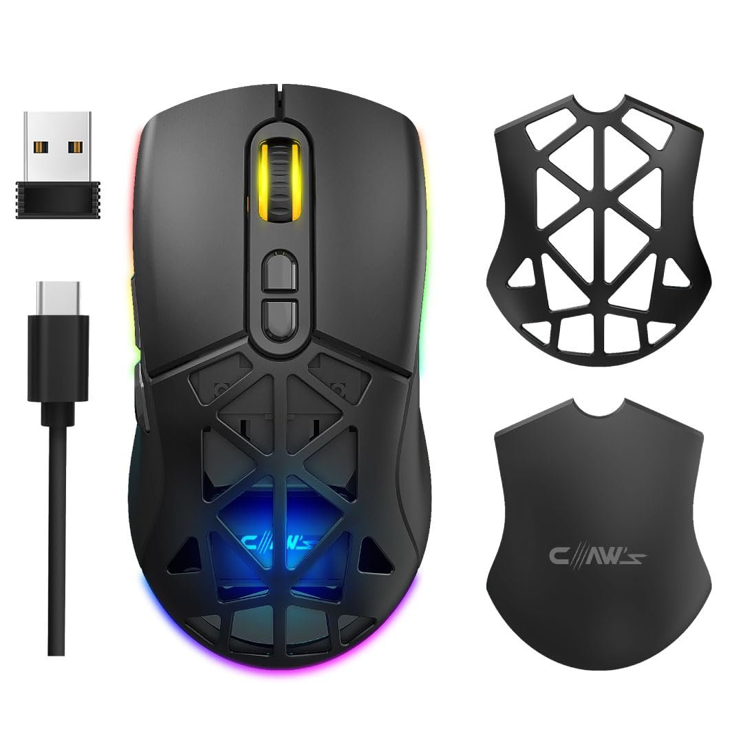 Claw's Nexus Air Kablosuz 10000 Dpi Pixart PMW3325 Sensör Makro Yazılımlı  Değiştirilebilir Kapaklı