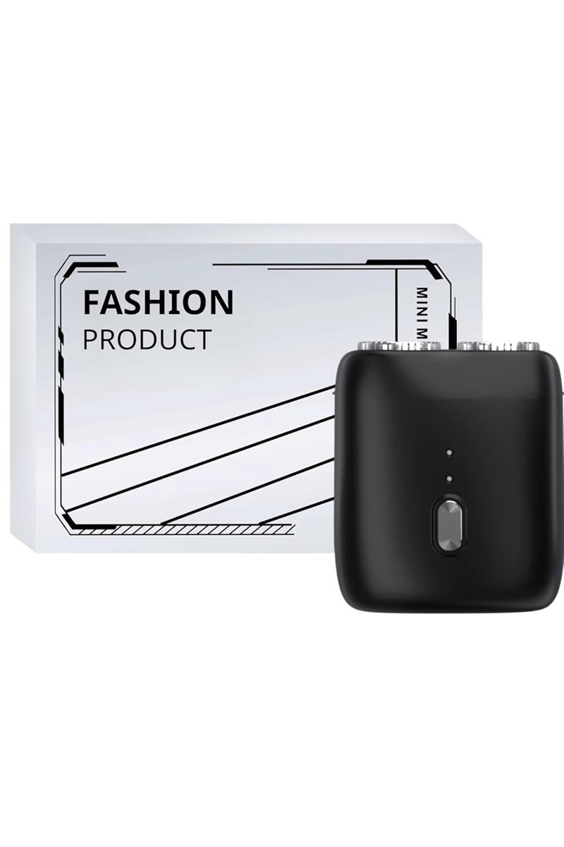 Mini Shaver Traş Makinesi, Seyahat tıraş makinesi, mini tıraş makinesi, erkek, elektrikli, mini tıraş makinesi, çift kafalı tıraş makinesi, erkekler için ideal hediye, yolculuk için
