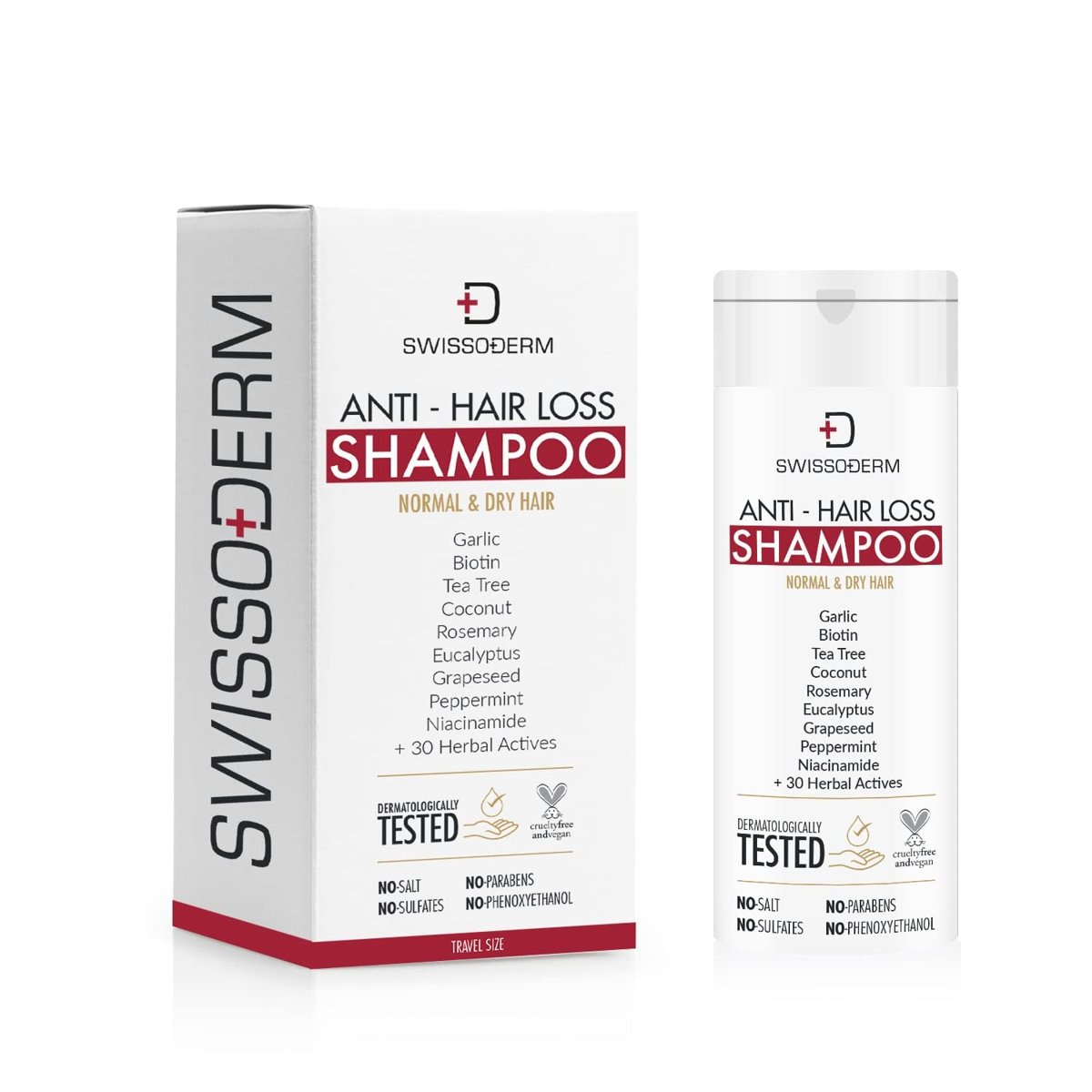 Swissoderm Dökülme Karşıtı Şampuan Seyahat Boy (50 ml)