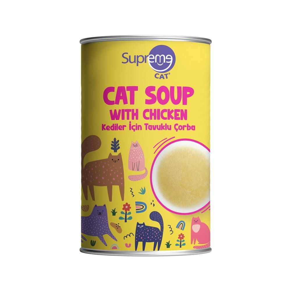 Supreme Cat Kedi Çorbası Tavuklu 135 ml x 12