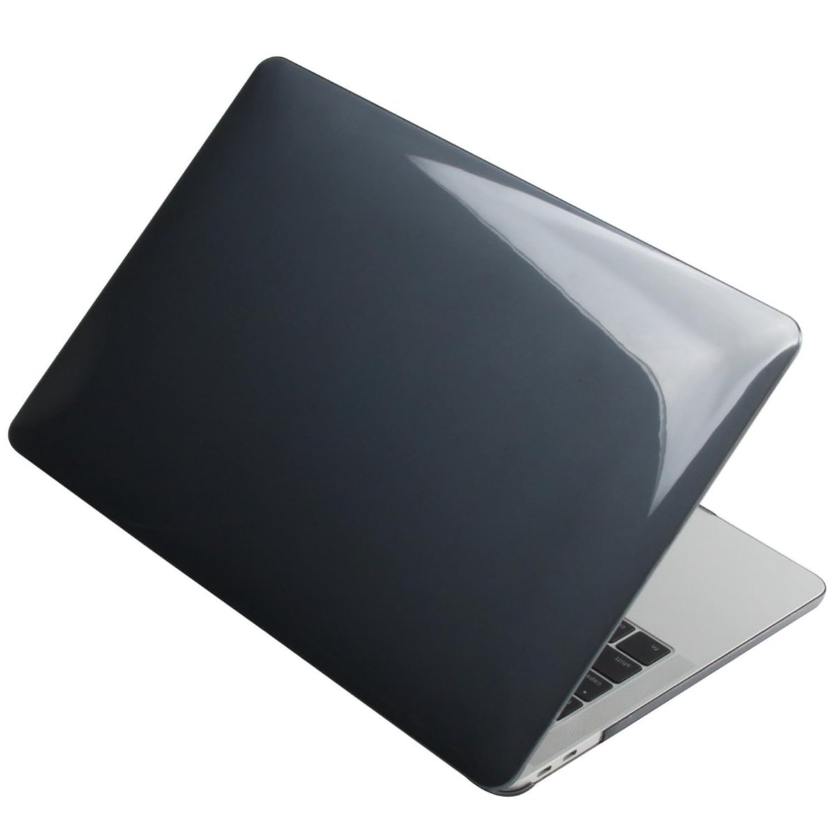 McStorey MacBook Air 13 İnç Kılıf A1369 A1466 Uyumlu Şeffaf Kristal Hard Case Sert Koruyucu Kapak İnce Hafif Çizilme Korumalı 2010-2017 Siyah