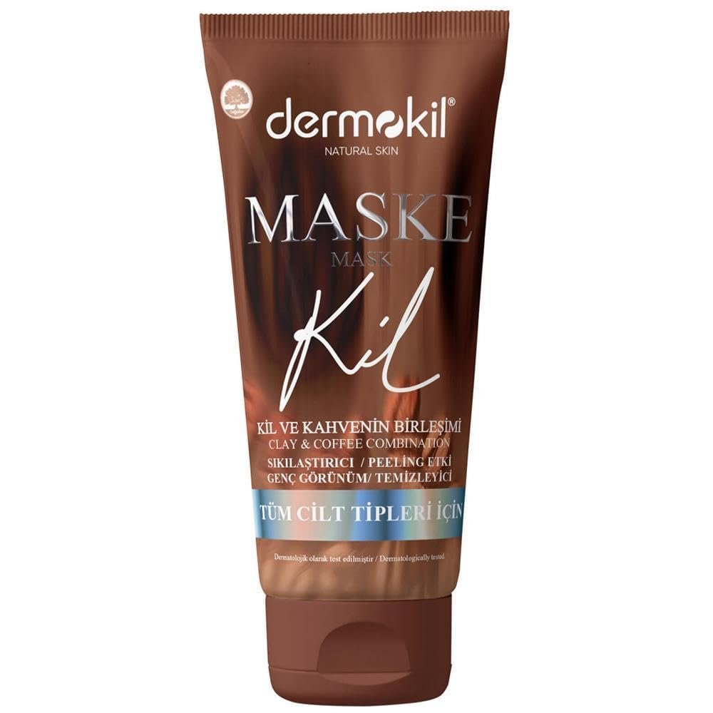 Dermokil Kil Ve Kahve İçerikli Sıkılaştırıcı Etkili Yüz Maske (75 ml)
