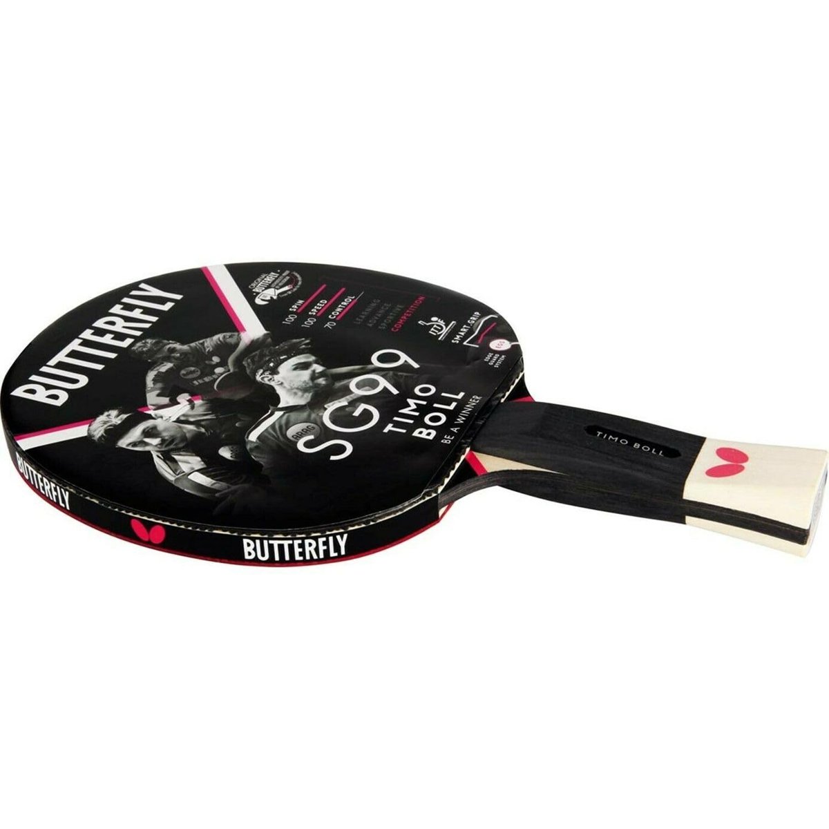 Butterfly Timo Boll Sg 99 Hazır Raket Raket Siyah