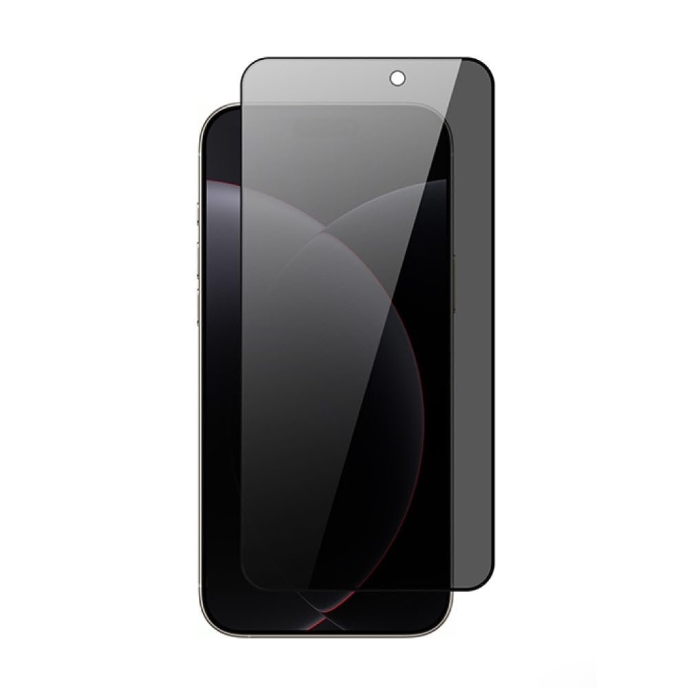 Senon Apple iPhone 17 Pro Max için Zore Rika Premium Privacy Temperli Cam Hayalet Ekran Koruyucu