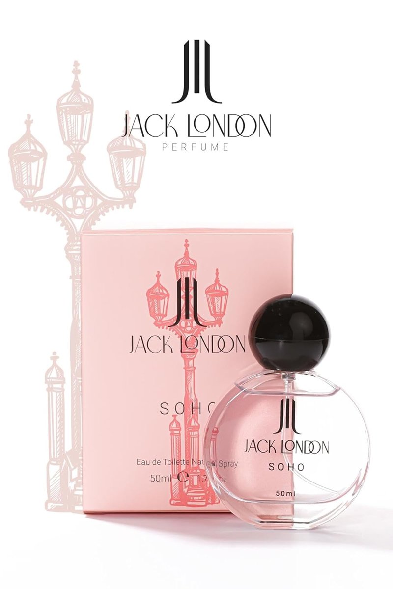 Jack London EDT Kadın Parfüm Soho 50 ml | Çiçeksi, Pudralı | Portakal Çiçeği, Leylak, İris, Sümbül,