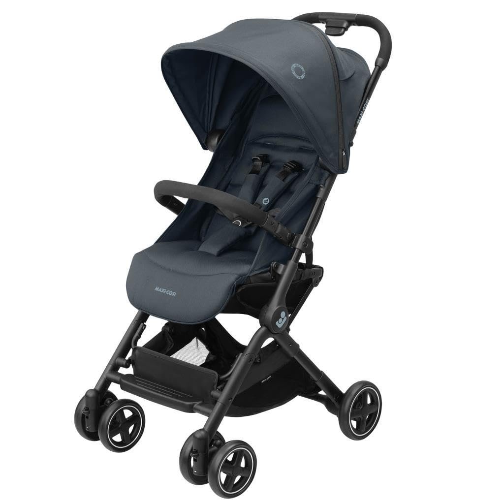 Maxi-Cosi Lara2 Ultra Kompakt Otomatik Katlanan Kabin Boy Seyahat Sistem Olabilen Bebek Arabası Essential Graphite
