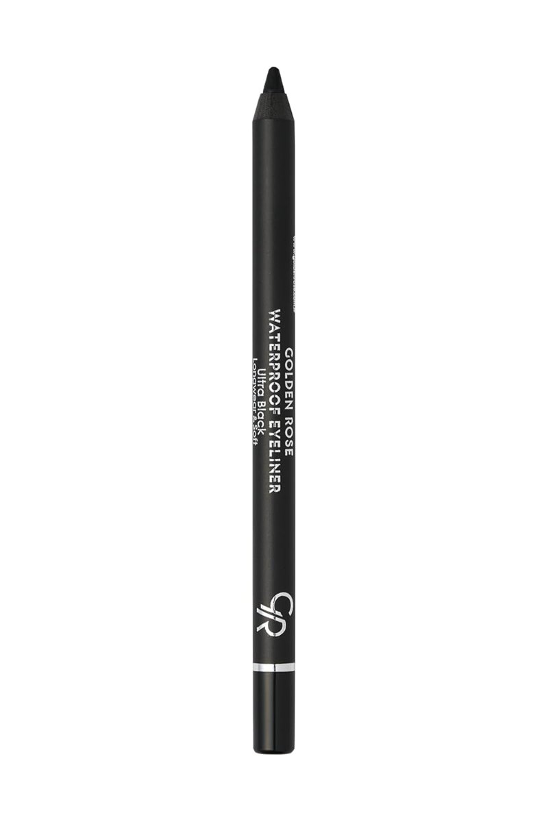Golden Rose Waterproof Eyeliner - Longwear  Soft Ultra Black - Yumuşak Uclu Ultra Siyah Göz Kalemi