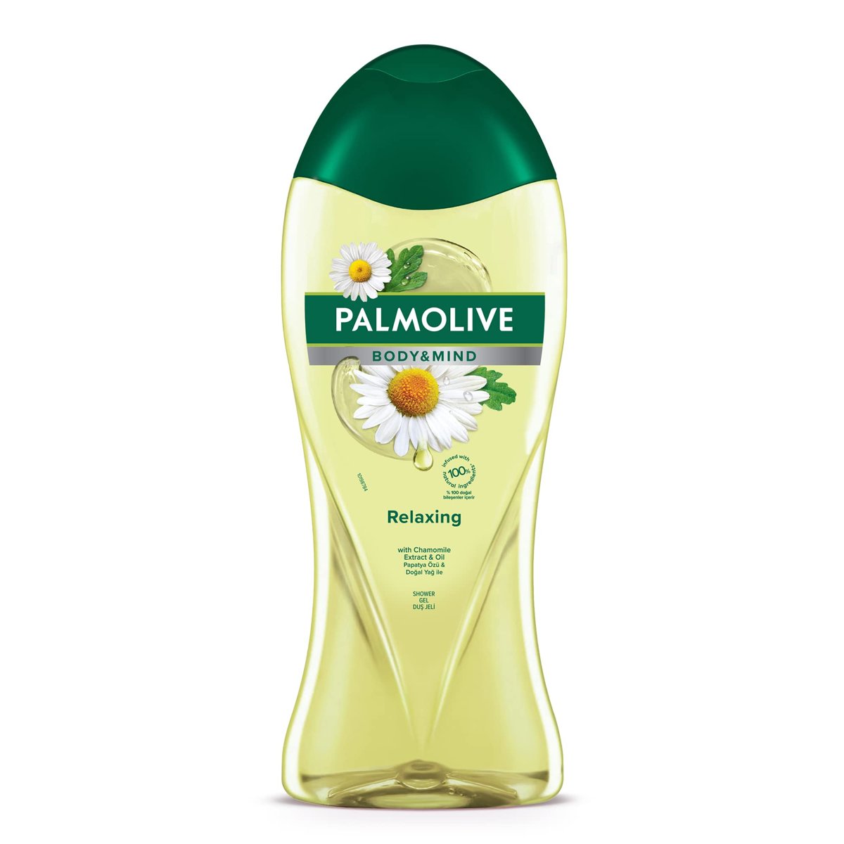 Palmolive Body  Mind Papatya Özü ve Doğal Yağ ile Rahatlatıcı Banyo ve Duş Jeli (500 ml)