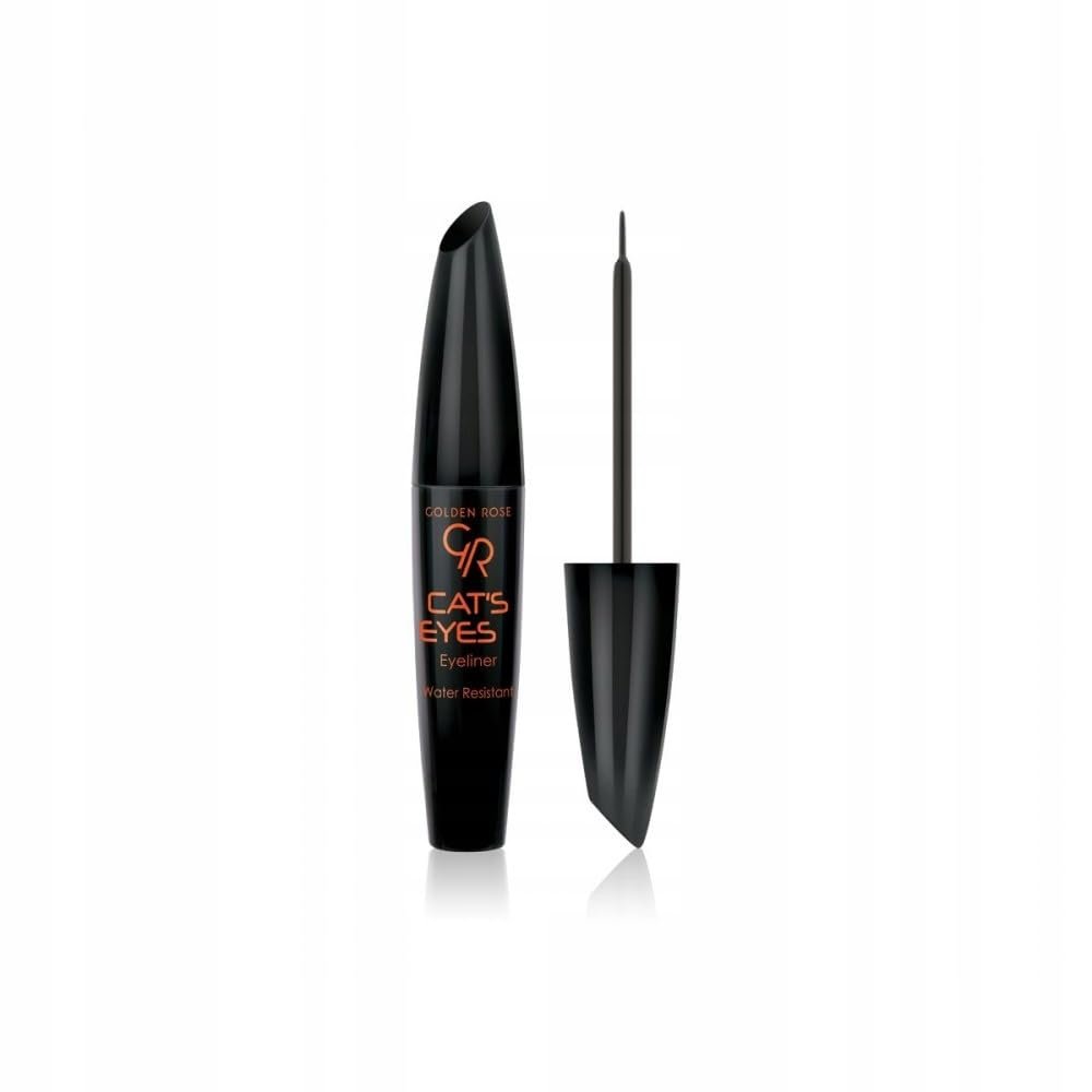 Golden Rose Cat's Eyes Liner Intense Black - Suya Dayanıklı Yoğun Siyah Mat Eyeliner