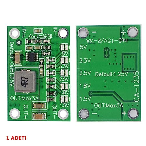 5-16V 3A Voltaj Düşürücü Modül CA-1235 DC DC Çevirici Ayarlanabilir Güç Kaynağı Step Down Power Module 5-16V To 1.25V 1.5V 1.8V 2.5V 3.3V 5V