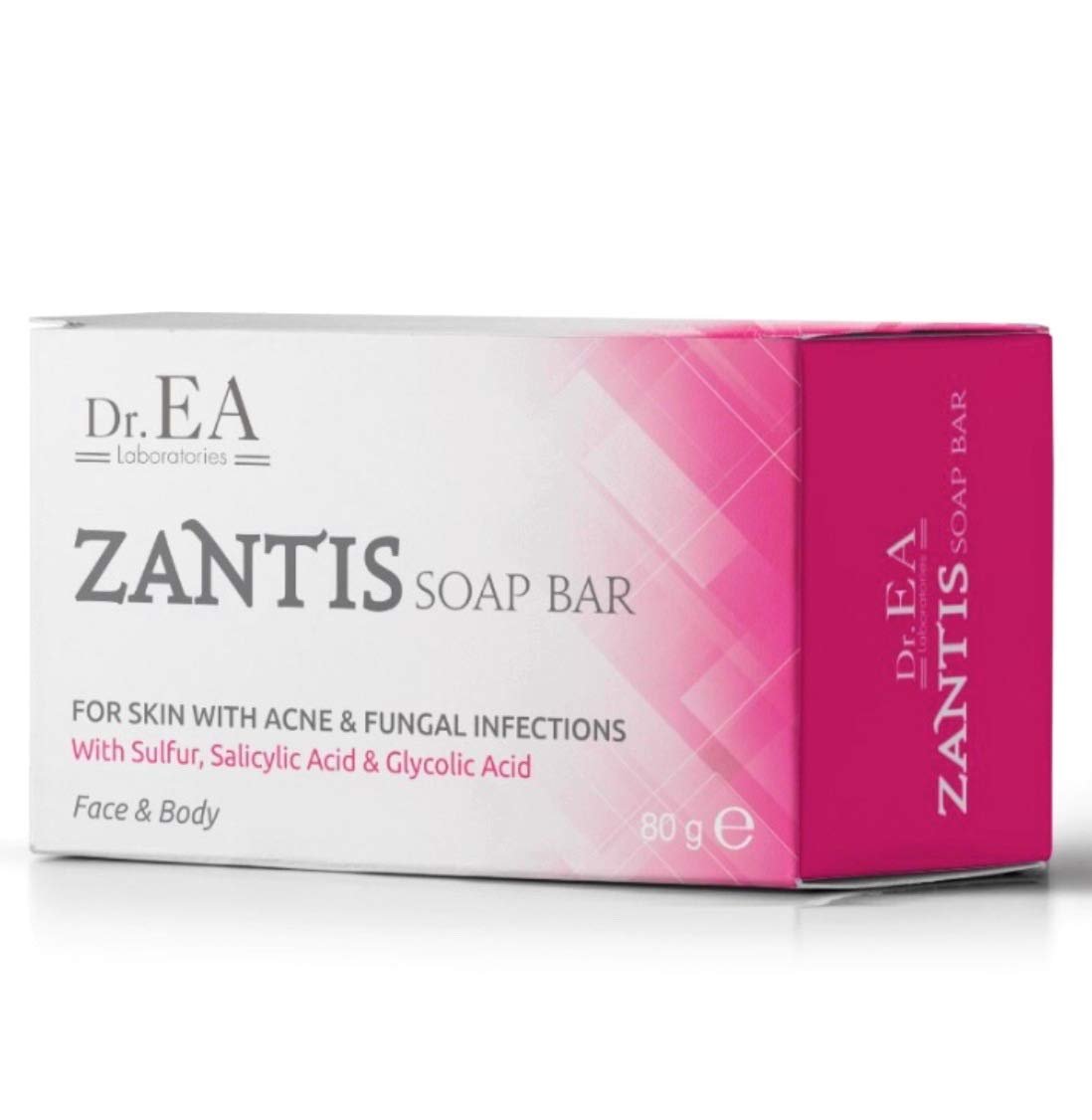 Dr. EA Laboratories Zantis Kükürt Salisilik Asit Glikolik Asit Sabunu 80 gr Kükürtlü Sabun