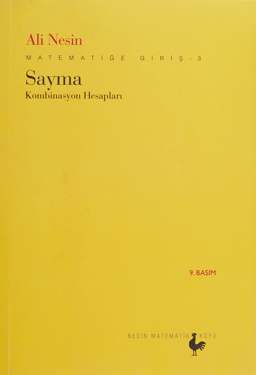 Sayma Kombinasyon Hesapları: Matematiğe Giriş - 3