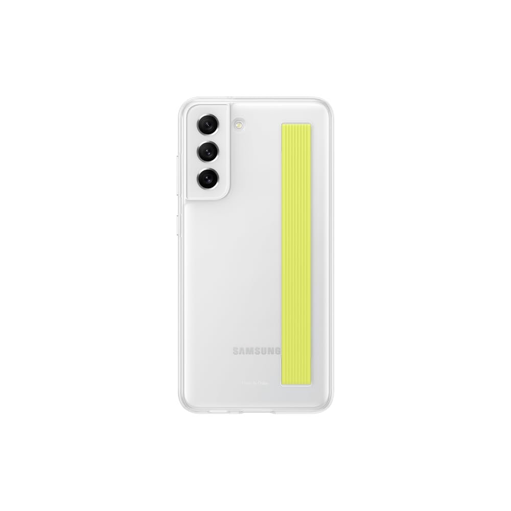 Samsung Galaxy S21 FE Clear Strap Kılıf - Beyaz