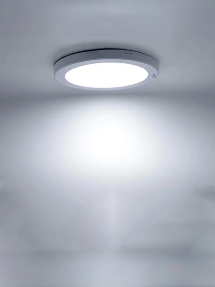 20W Gece Gündüz Sensörlü Sıva Üstü Tavan Armatür Cata Bologna Slim Kasa Panel LED Armatür 2100 Lm (B