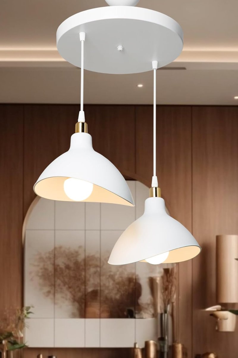 AG LightDesign Beyaz Sarkıt Avize Yatak Odası Salon Mutfak Koridor Lamba 22 AGnm45
