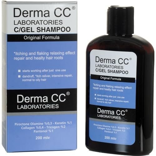 Derma CC LABORATORIES C/gel Shampoo Saç Kökü Onarım Şampuanı 200 Ml