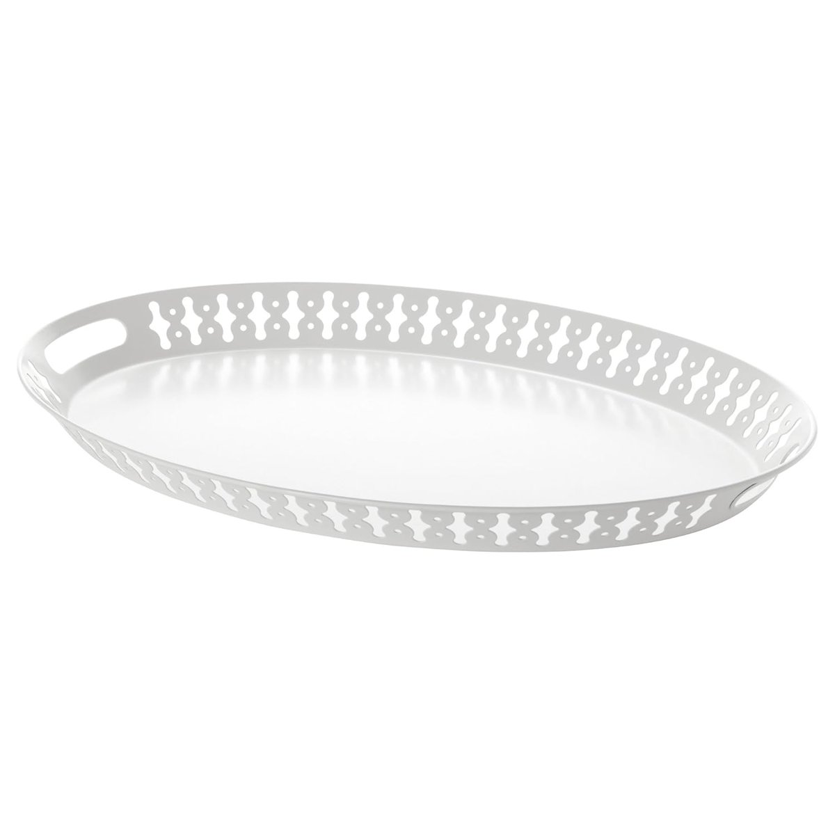 IKEA ROMANTISK Tepsi, 52x39 cm, Beyaz