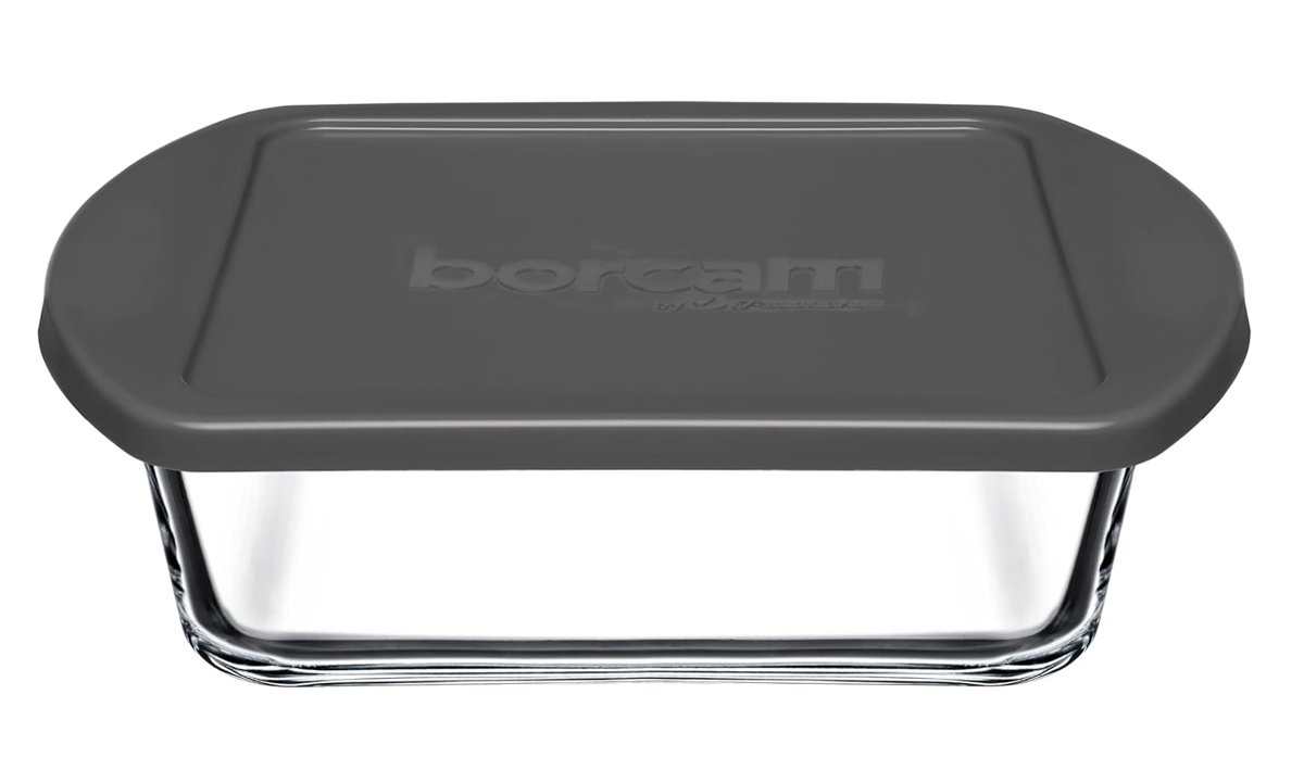 Paşabahçe FIRIN TEPSİLERİ 1080 T A 000-SEFFAF BORCAM BY PaşabahçeKAPAK PLASTİK GRİ 1 OFSET HEDİYELİK